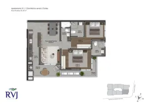 Apartamento 2 quartos Trindade Florianópolis Rafael Moritz
