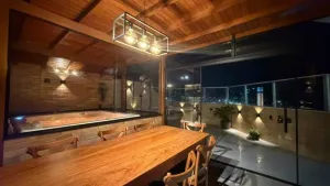 Cobertura DUPLEX em Capoeiras, Florianópolis - Vista Mar Permanente