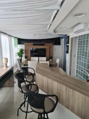 Apartamento com 3 dormitórios, terraço com piscina e área gourmet