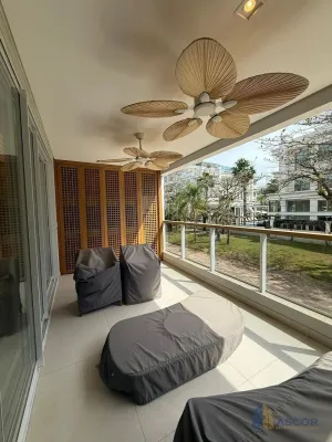 Apartamento alto padrão 3 suítes mobiliado em Jurerê