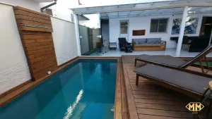 Excelente casa triplex com 3 suítes em loteamento novo na Cachoeira do Bom Jesus