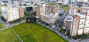 PÁTIO DAS ARTES - vista para a praça do espelho d?água - ENTRADA + SALDO