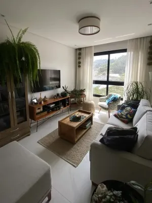 Apartamento vista mar, 3 dormitórios, 2 suítes, 2 vagas à venda no bairro Saco dos Limões