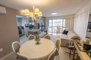 Apartamento no Centro da cidade 100% mobiliado