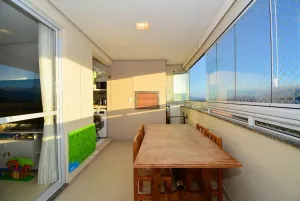 APARTAMENTO 2 QUARTOS SENDO 1 SUÍTE SACADA COM CHURRASQUEIRA E VISTA PARA O MAR NO KOBRASO